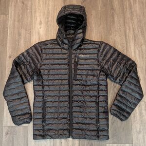 Marmot Avant Thinsulate Featherless Jacket Hoodie Men's Medium M Black